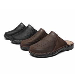 First-Layer Cowhide Men's New Fashion Open-Toe Casual Men's Summer Sandals Adjustable Non-Slip Comfortable Soft-Soled Beach Shoe