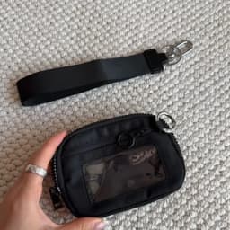 Waterproof Double Layers Zipper Coin Bags Purse Large Capacity Wallet Pouch Card Holder Bank ID Credit Card Keys Storage Bags