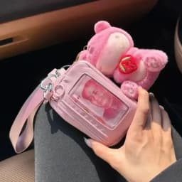 Waterproof Double Layers Zipper Coin Bags Purse Large Capacity Wallet Pouch Card Holder Bank ID Credit Card Keys Storage Bags