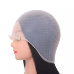 Silicone Highlighting Cap Beauty Salon Hair Caps Bonets Reuse Hairdressing Professional Hair Dyes Hair Wrap Equipment Stylist