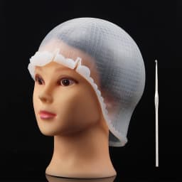 Silicone Highlighting Cap Beauty Salon Hair Caps Bonets Reuse Hairdressing Professional Hair Dyes Hair Wrap Equipment Stylist