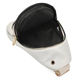 Neutral Style Backpack for Men and Women, with Multiple Color Slanted Fabric and Nylon Material. Suitable for Travel.