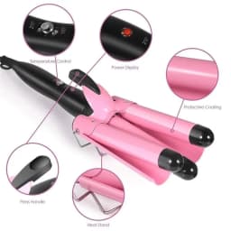 Professional Hair Curling Iron Ceramic Triple Barrel Hair-Curler Irons Hair Wave Waver Styling Tools Hair Styler Wand for Woman