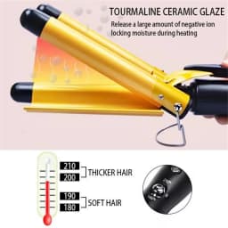 Professional Hair Curling Iron Ceramic Triple Barrel Hair-Curler Irons Hair Wave Waver Styling Tools Hair Styler Wand for Woman