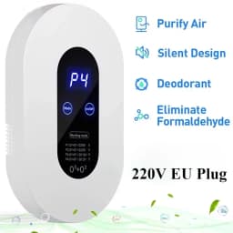 Negative Ion Air Purifier Eliminates Smoke Odor Formaldehyde 4 Working Modes Low Noise Travel Air Purifier for Office/Bedroom