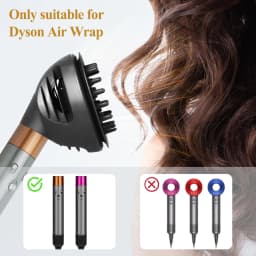 Wave And Curl Diffuser For Dyson Airwrap HS01/05/08 Two Airflow Dome Or Diffuse Modes Hair Diffuser Attachment Nozzles For Dyson