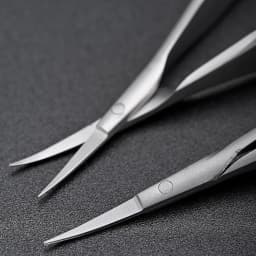 Stainless Steel Cuticle Nipper Pliers Dead Skin Remover Squeeze Straight Manicure Scissors Eyebrow Scissors Beauty Tools