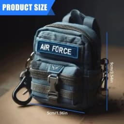 New Cloth Mini Backpack Keychain Multipurpose Keybag Purses Multipurpose Coin Wallets Key Bag Outdoor Accessory Gift for Teens