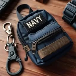 New Cloth Mini Backpack Keychain Multipurpose Keybag Purses Multipurpose Coin Wallets Key Bag Outdoor Accessory Gift for Teens