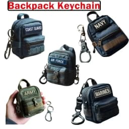 New Cloth Mini Backpack Keychain Multipurpose Keybag Purses Multipurpose Coin Wallets Key Bag Outdoor Accessory Gift for Teens