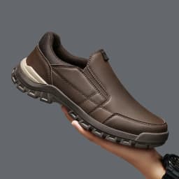 Genuine Leather Men Casual Shoes Black Brown Business Formal Shoes Lightweight Man Loafers Comfortable Male Footwear Moccasins