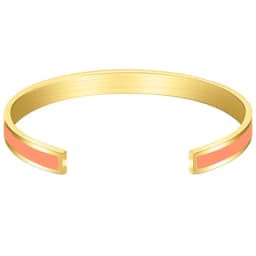 Vintage Bamboo Enamel Waterproof C-shaped Enamel Hand Bracelet Ladies Stainless Steel Gold Plated High Touch Bracelet