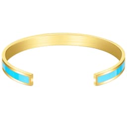 Vintage Bamboo Enamel Waterproof C-shaped Enamel Hand Bracelet Ladies Stainless Steel Gold Plated High Touch Bracelet