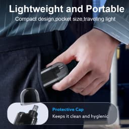Nose Hair Trimmer Mini Portable Nose Hair Remover Nose Hair Clipper for Men Rechargeable  Painless Nose and Ear Trimmer
