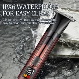 4in1 Professional Electric Self Back Shaver Extreme Long Handle Back Hair Shaving Hair Clipper Nose Hair Trimmer Body Grooming