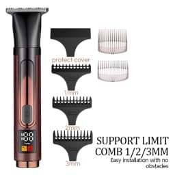4in1 Professional Electric Self Back Shaver Extreme Long Handle Back Hair Shaving Hair Clipper Nose Hair Trimmer Body Grooming