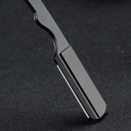 Sandalwood Vintage Razor Stainless Steel Folding Blade Holder Men's Facial Fit Razor Hairdresser's Shaving Tool (Without Blade)