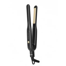 Hair Straightener Ceramic Iron Plate with Negative Ion LCD Display Portable Hair Styler for Men Straightening and Curling