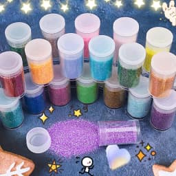 Ultra Fine Glitter 36Colors Set, Holographic Glitter Powder for,Epoxy Resin Arts and Crafts Glitter,Glitter for Nail Makeup