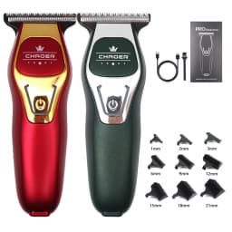 CHAOER A97 Men's Hair Clipper USB Rechargeable Cordless Mini Trimmer for 0mm Shaved Head Professional Hair Cutting Machine