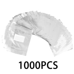 500/1000Pcs Aluminium Foil Remover Nail Wraps Soak Off Polish Nail Art Foil Gel Polish Acrylic Removal Tool with Cotton Pad