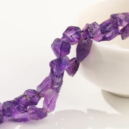 8-12mm Natural Stone Uruguayan Amethyst Irregular Raw Bead Loose Spacer For Jewelry Making DIY Necklace Bracelet Accessory 15"