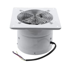 4/6/8" Exhaust Fan Metal Iron Ventilation Extractor,Silence with Anti-backflow Check Valve Window&Wall Mount Vent Fans for Home