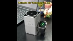Qi2 3 in 1 Magsafe Wireless Chargers Station for iPhone & Samsung Magnetic Charging Dock for Apple Watch Charger