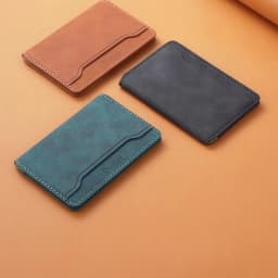 Credit Card Wallet-Magnetic Phone Case with 3 Card Slots,Faux Leather,Strong Magnet for Secure ID&Credit Card Storage,Men'S Gift