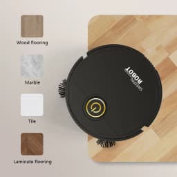 6000pa Strong Suction Smart Sweeping Robot Type-C Charge Washable Mop For Pet Hair Hard Floor Kitchen Room Sweeping Robot 2026