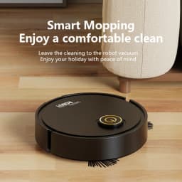 6000pa Strong Suction Smart Sweeping Robot Type-C Charge Washable Mop For Pet Hair Hard Floor Kitchen Room Sweeping Robot 2026