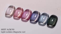 7/9pcs Jelly Pink Red Cat Magnetic Gel Nail Polish Set Heart Cat Magnetic Semi Permanent UV Gel Varnish Soak Off Nail Supplies