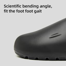 Men's Open-Toe EVA Slippers for Outdoor Wear Anti-Slip Odor-Resistant Soft Bottom Birk-style Slippers