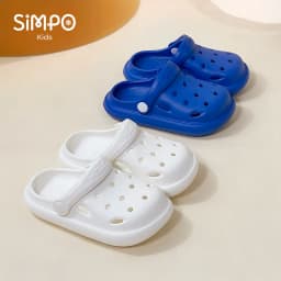 Fashion Waterproof Slippers Children Sandals Summer Outdoor Slides Soft Sole Garden Shoes Indoor Clogs Sandals For Boys & Girls