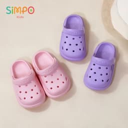 Fashion Waterproof Slippers Children Sandals Summer Outdoor Slides Soft Sole Garden Shoes Indoor Clogs Sandals For Boys & Girls