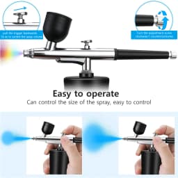 Airbrush Nails Compressor for Painting Makeup Portable Mini Cordless Airbrush Spary Gun for Nail Art Tattoo Cake Decor Painting