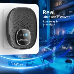 Ultrasonic Rodent Killing Catching Device Home Multifunctional Intelligent Rechargeable for Household Bedroom Anti Rodent