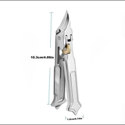 Upgraded Ingrown Nail Clippers, Equipped with Nail File and Gear Lock, Suitable for Thick Nails and Ingrown Nails