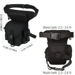 Tactical Drop Leg Bag Tool Fanny Thigh Pack Hunting Bag Waist Pack Motorcycle Riding Men Molle Waist Packs