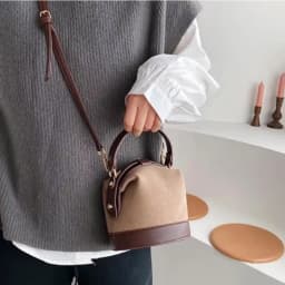 1 Pcs Shoulder Bucket Bag Korean Edition Simple Crossbody Bag Versatile Crossbody Bag Fashion Handbag Spring Summer New Fashion