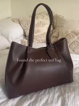 CLIP TOTE BAG, Women's Fashion Luxury Handbag Design, Pure Color Contracted and Single Shoulder Bag, Senior PU Leather Handbags