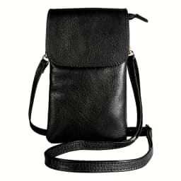 Simple Women's Shoulder Bag With 3-Layer Zipper Soft Leather Crossbody bag Mini Small Bag Wallet With Multiple Compartments Larg