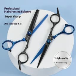 Gianxi Stainless Steel Hair Clippers Hair Professional Thinning Teeth Clipper Flat Clipper Broken Hair Clipper