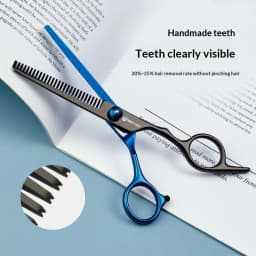 Gianxi Stainless Steel Hair Clippers Hair Professional Thinning Teeth Clipper Flat Clipper Broken Hair Clipper
