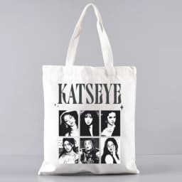 KATSEYE Handbags Fashion Handbag Canvas Bag Tote Ladies Casual Shoulder Bag Reusable Shopping Bags