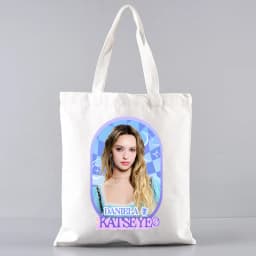 KATSEYE Handbags Fashion Handbag Canvas Bag Tote Ladies Casual Shoulder Bag Reusable Shopping Bags