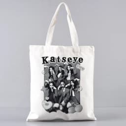 KATSEYE Handbags Fashion Handbag Canvas Bag Tote Ladies Casual Shoulder Bag Reusable Shopping Bags