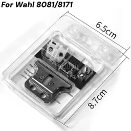 For 8081 8171 Replacement T Wide Blades For Wahl 5 Star Detailer Li Trimmer Adjustable Stainless Steel Zero-Gap Trimmer Blade