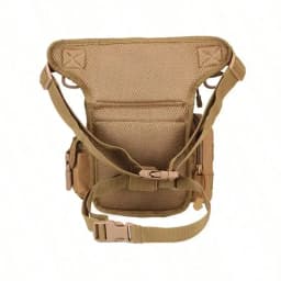 Tactical Drop Leg Pouch Bag Type B Cross Over Leg Rig Outdoor Bike Cycling Hiking Thigh Bag