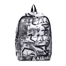 Fashion Nylon Women's Backpack Graffiti Printing Waterproof School Bags Large Capacity Shoulder Bag Students